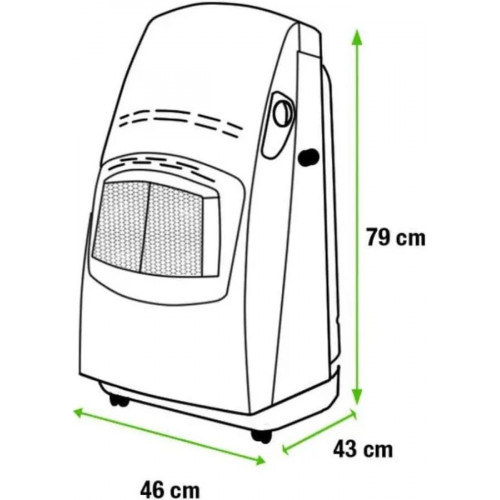 Estufa de Gas Delonghi VBF2