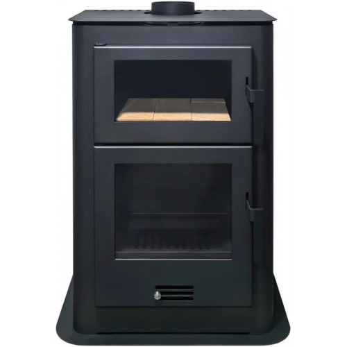 Estufa de leña con horno catalina – 11 kw