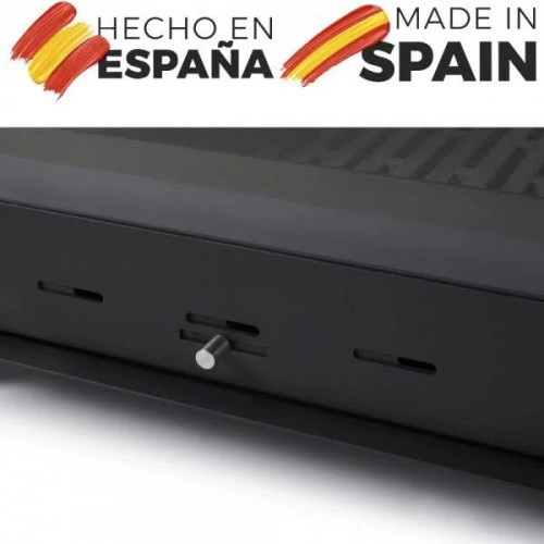 Estufa de leña grande con horno modelo e 13kw Chimenea moderna de leña con puerta cristal