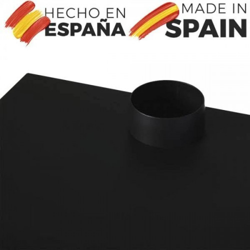 Estufa de leña grande volcano base xl 14.3 kw Chimenea rustica de leña