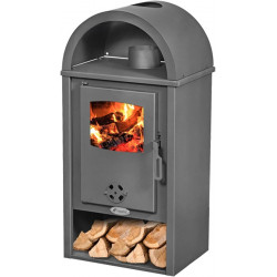 Estufa de leña sannover dikar 10 kw