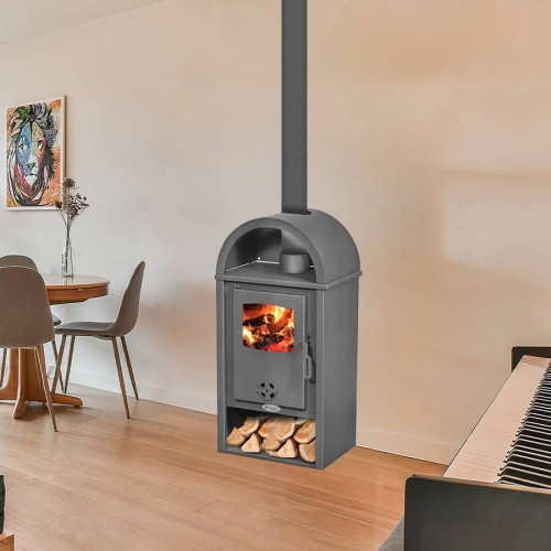Estufa de leña sannover dikar 10 kw