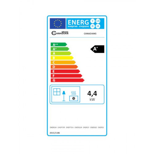 Estufa de pellet compact 5 kw canadian