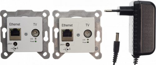 Ethernet sobre coaxial, 1000 Mbps, kit