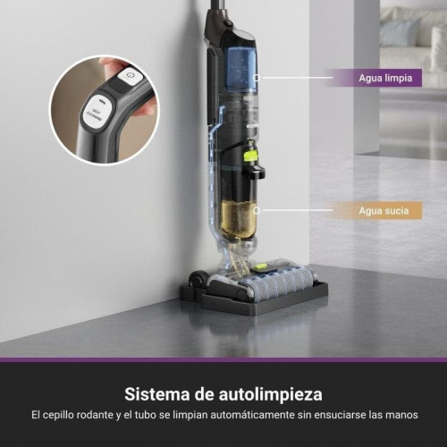 Eureka NEW400 Aspirador Escoba Sin Cables en Seco Húmedo Negro