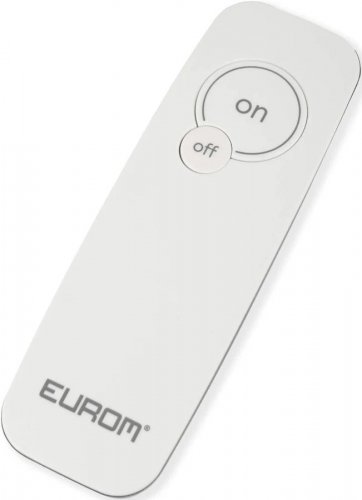 Eurom Calefactor de Patio Golden 2200 Comfort RCD 2200 W Plateado