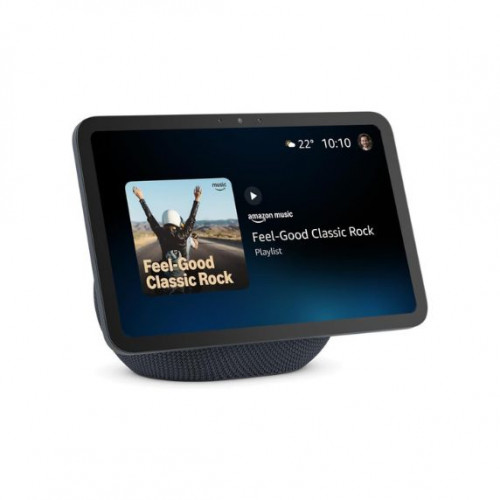 EuroVolter Echo Show 8 (última generación): pantalla HD de 8,7″ con audio espacial (gris grafito), con Acceso Anticipado a Alexa+