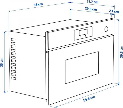 EuroVolter microondas integrado