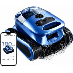 Evercross bot u9 robot limpiador piscinas cepillo frontal alta velocidad + trasero estándar