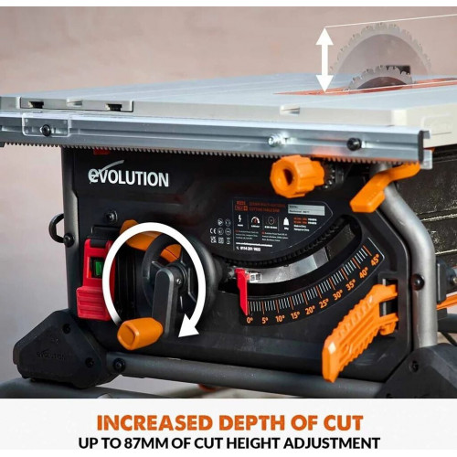 Evolution Power Tools R255TBL+