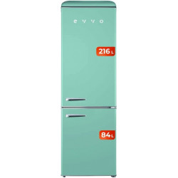 Evvo Frigorífico Combi F55 Retro