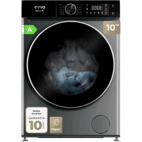 Evvo Lavadora 10 kg Carga Frontal Nature R10x