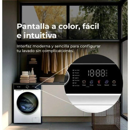 Evvo Lavadora 10 kg Carga Frontal Nova P10
