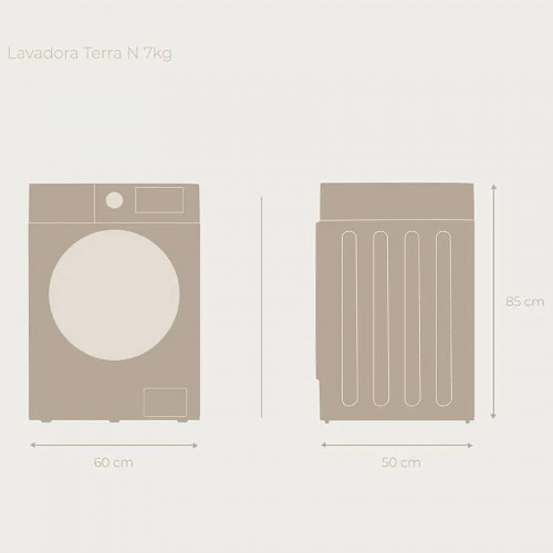 Evvo Lavadora 7 kg Carga Frontal Terra N7