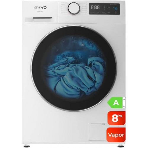 Evvo Lavadora 8 kg Carga Frontal Nature 8