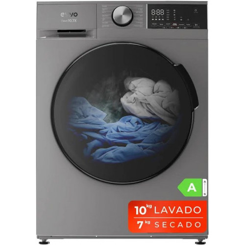 Evvo Lavadora secadora 10 kg + 7 kg Carga Frontal Nova 10/7x
