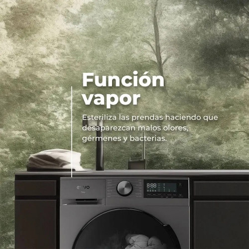 Evvo Lavadora secadora 10 kg + 7 kg Carga Frontal Nova 10/7x