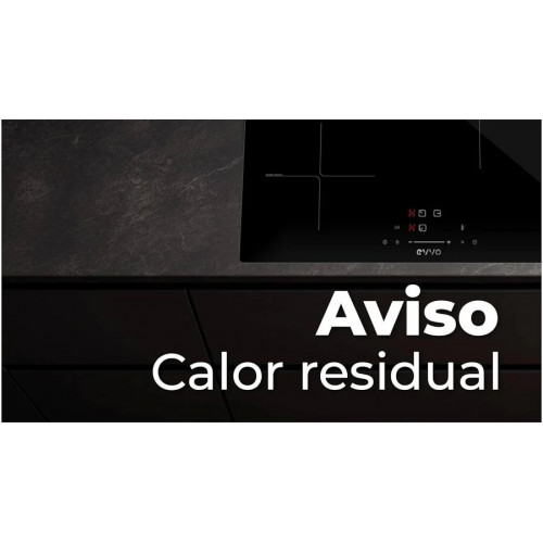Evvo Placa Inducción 3 Zonas de cocinado V61