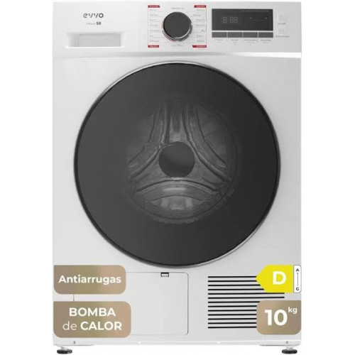 Evvo Secadora 10 kg bomba de calor S10 Clase energética D
