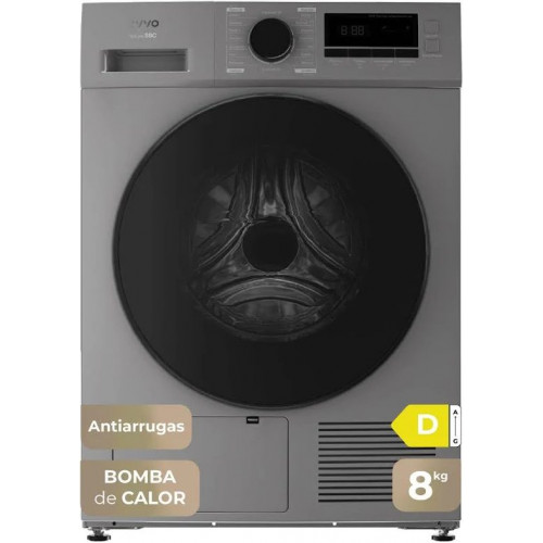 Evvo Secadora 8 kg bomba de calor S8