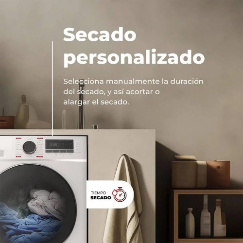 Evvo Secadora 8 kg bomba de calor S8