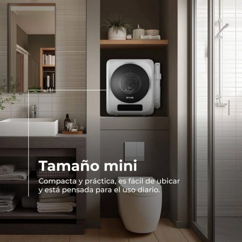 Evvo Secadora Mini S4 Plus – Secadora de Ropa Portátil 3 kg