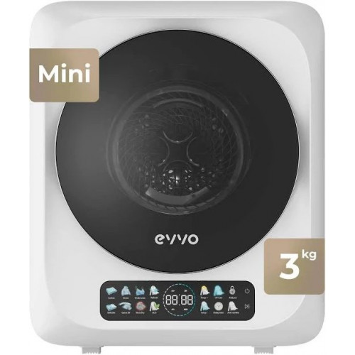 Evvo Secadora Mini S4 – Secadora de Ropa Portátil 3 kg