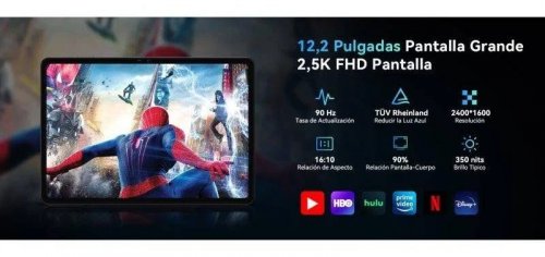 ExcitPower T60 Tablet 4G 12.2' 12GB 256GB Gris con Teclado y Stylus Pen
