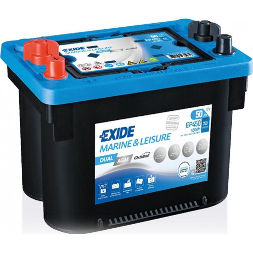 Exide 12V 50Ah EP 450