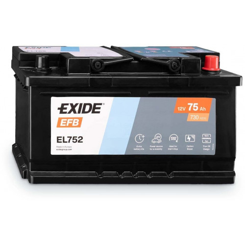 Exide 12V 75Ah EL752