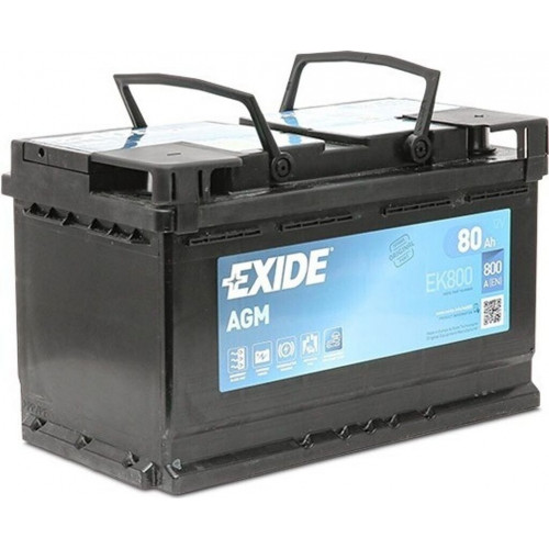 Exide 12V 80Ah EK 800