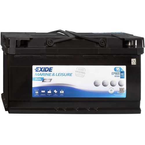 Exide 12V 92Ah EP800