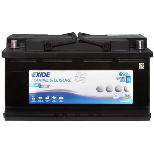 Exide 12V 92Ah EP800