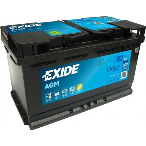 Exide EK820 12V 82Ah
