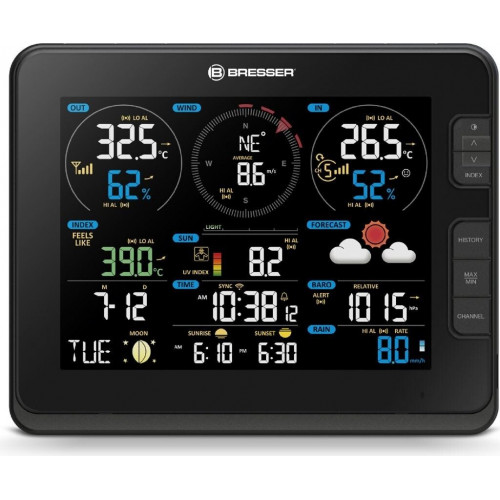 Explore Scientific Professional WiFI Weather Center 7in1