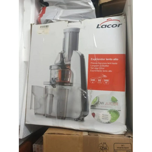 Exprimidor lento alto 240W Lacor