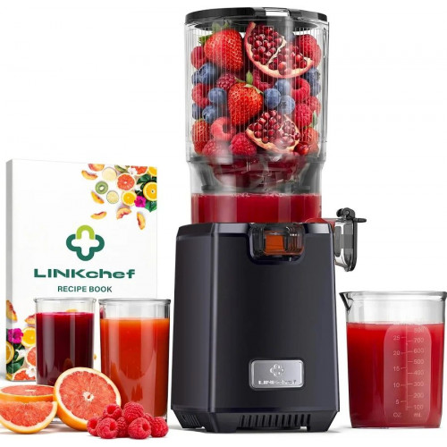 Exprimidor Linkchef SJ-052-EU-BL 250w 1,8L Prensado en Frío Manos Libres
