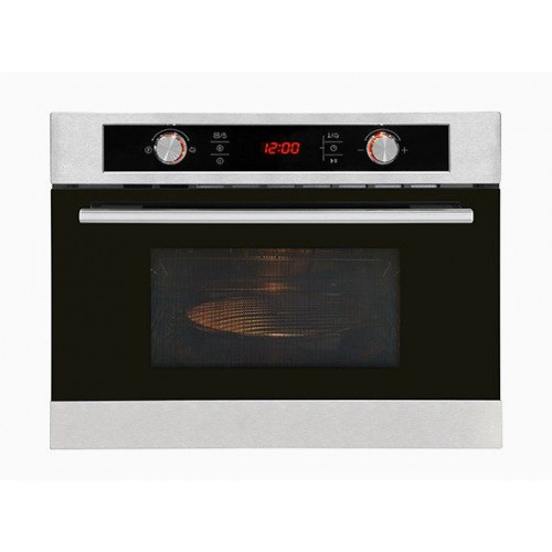 Exquisit EBM 4544 HI - Horno Microondas Integrado 44 Litros Grill 1750W Control Táctil  Negro/Inox