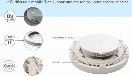 Extel Robot Aspirador 3 En 1 Aspira