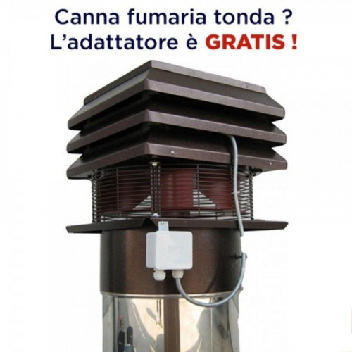 Extractor De Humos Para Chimeneas Extractor Para Chimenea redonda 20 cm Extractor De Humos Extractor Eléctrico Para Barbacoa Parillas Modelo Base