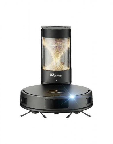 Eziclean CyberFlow MAX GYROSMART Robot aspirador y fregona con base de vaciado