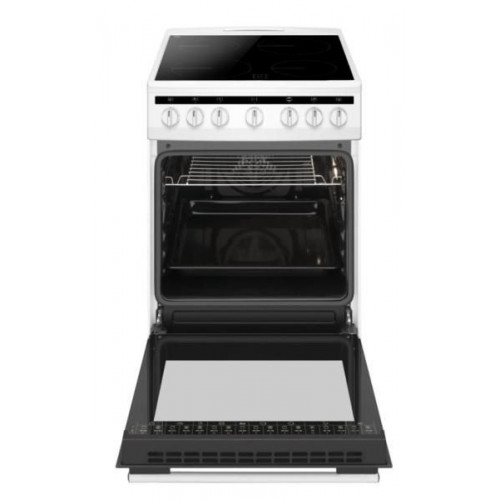 Fagor 3CLV-500BB - Cocina con Placa Vitrocerámica de 4 Zonas y Horno Eléctrico de 62 Litros Clase A