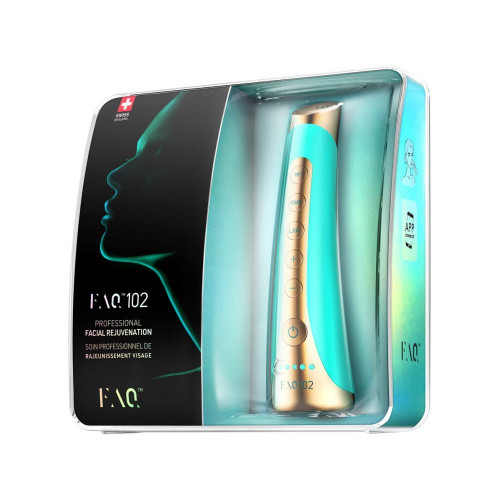 FAQ™ 102 Dispositivo profesional de rejuvenecimiento facial con radiofrecuencia, electroestimulación muscular y terapia de luz LED Topaz Topaz