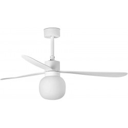 Faro Amelia Ball L Ventilador de techo blanco 2700k