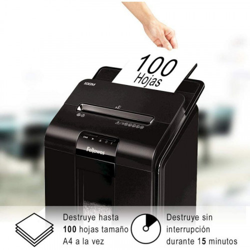 Fellowes Automax 100M Destructora de Papel 23L