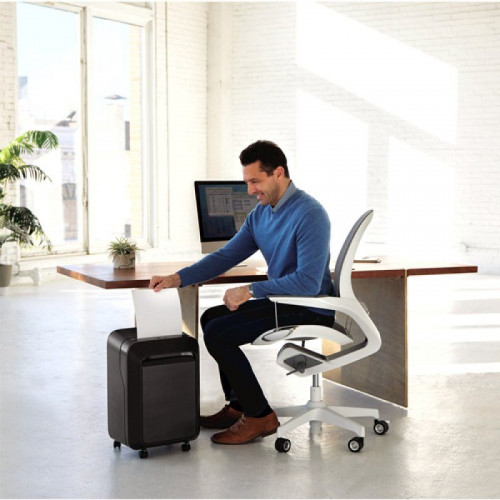 Fellowes LX210 Destructora de Papel Minicorte 23L Negra