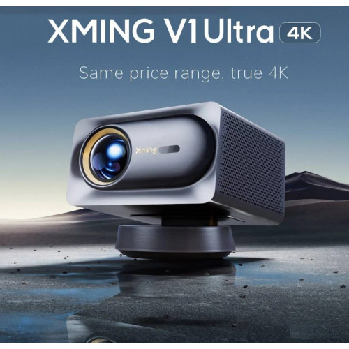 FENGMI Proyector LCD LED con Wi-Fi 6 BT Formovie Xming V1 Ultra Nativo 4K UHD