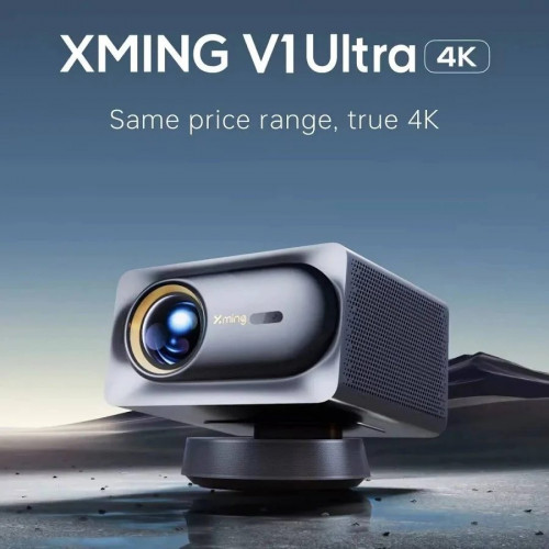 FENGMI Proyector LCD LED con Wi-Fi 6 BT Formovie Xming V1 Ultra Nativo 4K UHD