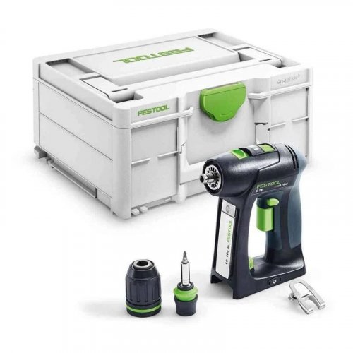 Festool Taladro atornillador a batería C 18-Basic