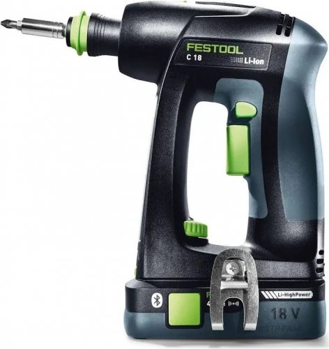Festool Taladro atornillador a batería C 18 Basic-Set